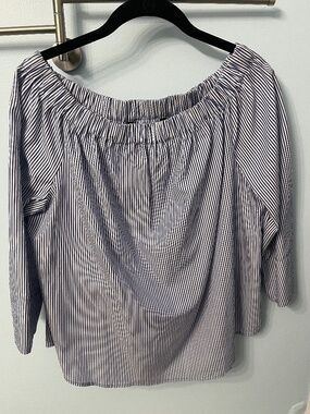 Zara off the shoulder blouse, size large